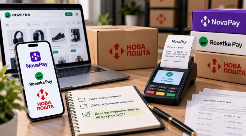 NovaPay / Rozetka Pay / Нова пошта: ДПС уточнила дату доходу ФОП