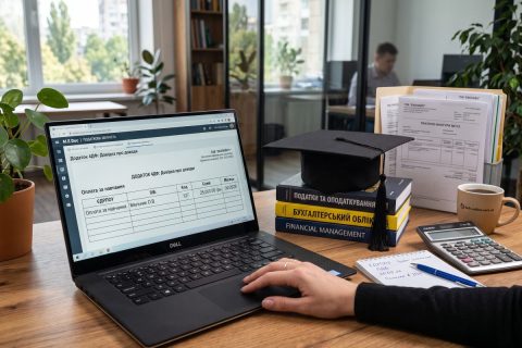 Оплатили навчання працівника одразу за весь навчальний рік — у 4ДФ суму НЕ розбиваємо помісячно